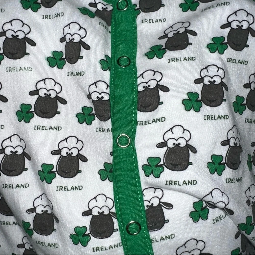 Celtic Kids Multi-Sheep Babygrow Size 12-18